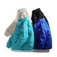 thumbnail image 3 of Chaqueta de invierno acolchada de algodón con cuello alto, chaqueta acolchada de algodón, ropa de pan, estudiantes de chaqueta gruesa acolchada de algodón, 3 of 5