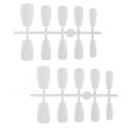 thumbnail image 4 of Clear Fake Nail, Beautiful Artificial Nail Tips Full Cover Breathable Lightweight For Home For DIY Nail Art ANGGREK Otros, 4 of 8