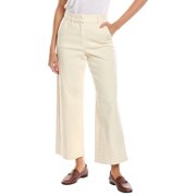 Marella womens Reseda Long Trouser, 12, White