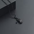 thumbnail image 3 of Stainless Steel Car Cremation Pendant Small Urns for Ashes Keepsake Urn Necklace, 3 of 6