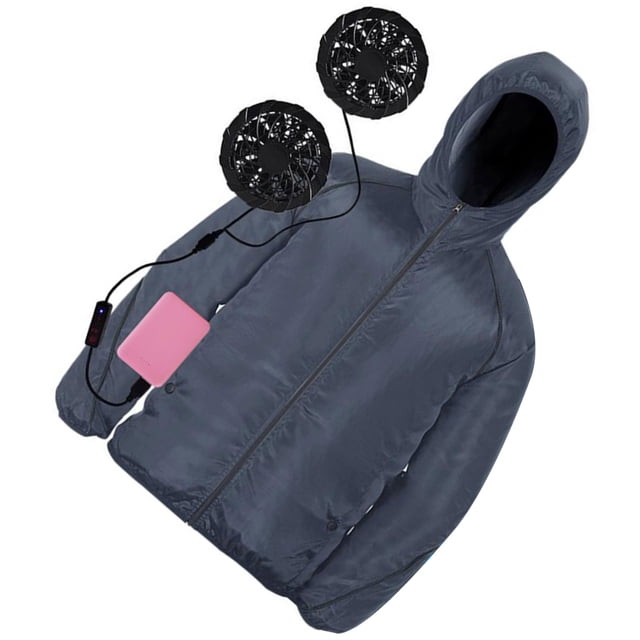 GAXIRE Reflectante Con Ventilador Ajustable 3 Velocidades Para Uso Exterior En Verano