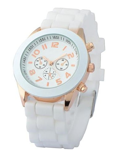 quartz analog wrist watch