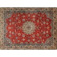 thumbnail image 1 of Ahgly Company Machine Washable Indoor Rectangle Traditional Bullet Shell Brown Area Rugs, 8' x 10', 1 of 7