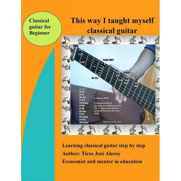 This way I taught myself classical guitar, (Paperback)