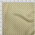 thumbnail image 4 of oneOone Velvet Brown Fabric Geometric Sewing Material Print Fabric By The Yard 58 Inch Wide, 4 of 4