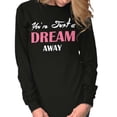 thumbnail image 4 of Cute Just A Dream Away Positive Quote Women Plus Size Long Sleeve Graphic Tee Brisco Brands 2X, 4 of 5