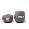 thumbnail image 3 of YAOMOBB Pot de Plante de Bureau Rond en Résine avec Fermeture Éclair à l'Empeigne, Pot de Fleurs 2 Pcs avec Trou de Drainage, Résistant aux Intempéries, Amusant, pour Intérieur et Extérieur, Jardinière pour Herbes, Pot de Légumes de Bureau, 3 of 5