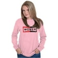 thumbnail image 3 of Girl Power Strong Mechanic Humor Women's Long Sleeve T Shirt Brisco Brands 2X, 3 of 6