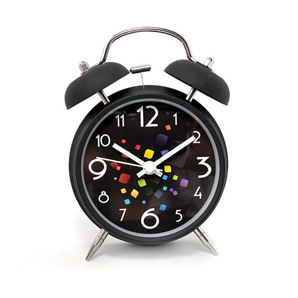 Innolife 4" Quiet Nonticking Silent Quartz Analog Retro Vintage