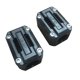 thumbnail image 3 of 2 piezas de protección de parachoques de motor de motocicleta, bloque decorativo de 25mm, barra de choque para BMW R1200gs Lc Adv Honda Crf1000l o Suzuki, negro Feliz Sencillez, 3 of 5