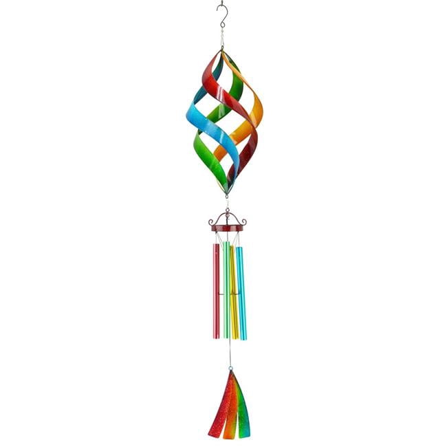 Red Carpet Studios Cosmix Girandola In Rame Con Finitura Patinata – 35,5 Cm, Decorazione Da Giardino - 4
