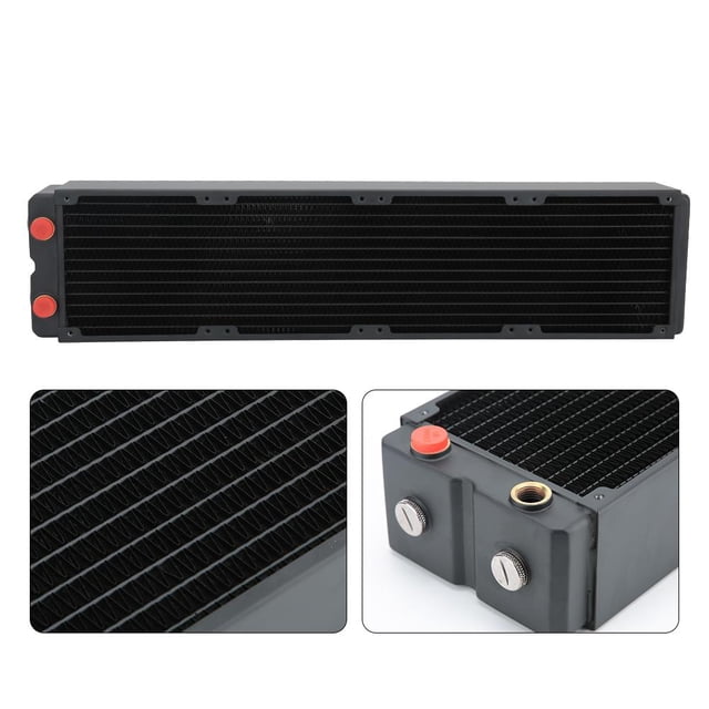 511 X 120 X 65Mm 3-Layer Water-Cooled Water Cooling Radiator, PC Cooler, For Computer Replacement CPU Stability ANGGREK Water Cooling Radiator
