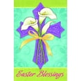 thumbnail image 5 of Northlight Easter Blessings Cross and Lilies Outdoor Garden Flag 18" x 12.5", 5 of 9