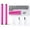 Pink, variant on 56Pcs Nail Art Stamping Pen Set Reusable DIY Nail Art Tool with Various Floral, Geometric and Animal Patterns - A Gift for Ladies