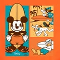 thumbnail image 3 of Disney - Mickey & Friends - Donald Duck, Goofy, & Pluto - Sun, Sand, & Surf - Men's Crew Neck Fleece Pullover, 3 of 6