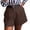 #1Coffee, variant on MYAOYINo Boundaries Womens High Waisted Pleated Shorts Summer Casual Dressy