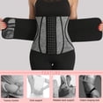 thumbnail image 4 of MANIFIQUE Waist Trainer for Women Shapewear Tummy Control Neoprene Workout 2 Belt With Hook 13 Steel Bones for Postpartum Gym, 4 of 7