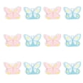 thumbnail image 2 of shyuyusa Delicate Floral Pattern Paper Storage Box, Butterfly Accent Cardboard Case for Indoor Gathering Dessert Sundry Classification Arrangement, 2 of 7