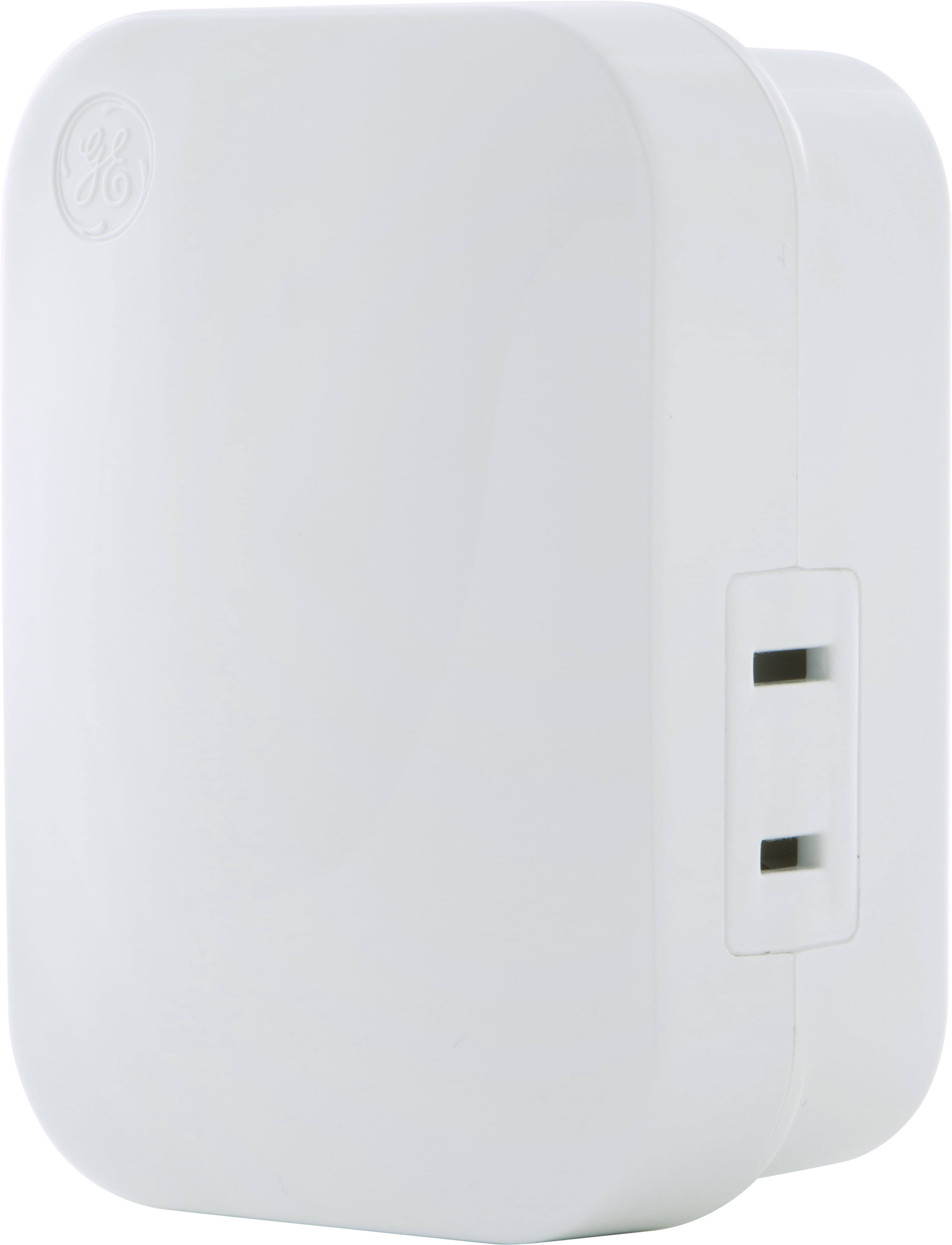 GE Myselectsmart Add-On Plug-in Receiver, 39772, White, UL Listed