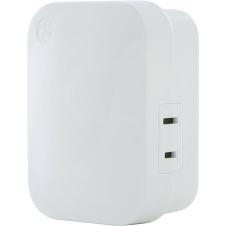 GE Myselectsmart Add-on Plug-in Receiver, 39772, White, UL Listed