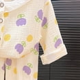 thumbnail image 5 of masbird Toddler Girls Boys Pajamas 2-Piece Kids Pjs Set Soft Stretchy Long Sleeve Top and Pants Fall Winter Sleepwear 6-12 Months 12-24 Months 2t 3t 4t 5t 6t 7t 8t 9t(Purple,12-18 M), 5 of 5