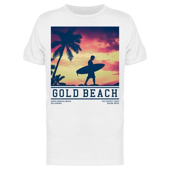 Gold Beach Tee Men's -Image by Shutterstock