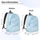 thumbnail image 2 of Fotbe Blue Marble Mochila de Lona con Estampado, Mochila Duradera, Mochila Versátil de Alta Calidad, Mochila Compacta Vintage-Medium, 2 of 5