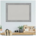 thumbnail image 6 of Amanti Art Grey Cork Board Framed Vista Brushed Nickel Bulletin Board 32 in. x 24 in., 6 of 7