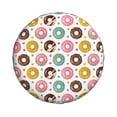 thumbnail image 3 of Rv Spare Tire Cover 14 inch - Colorful donuts D Tire Covers for Trailers, Adjustable Camper Spare Tire Cover, 3 of 7
