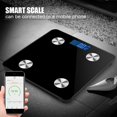 thumbnail image 2 of Hot Selling Precision Bathroom Black Scales Smart Electronic BMI Composition Analyzer Bluetooth-compatible Body Fat Scale, 2 of 7