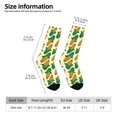 thumbnail image 2 of Daiia Corn 8 Print Crew Socks – Soft Breathable Long Socks for Men & Women, Moisture-Wicking & Comfortable Daily Wear Socks, One-Size Fits Most (US 5-11), 2 of 6