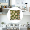 thumbnail image 5 of White Daisy Bloom with Grace Spring Pillow Covers  Green Spring Summer Decorations Home Sweet Home Farmhouse Throw Cushion Case for Home Sofa Couch, 5 of 7