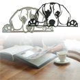 thumbnail image 4 of Troquel De Corte Perro Ahuecado Acero Al Carbono Adorable Delicado Relieve Plantilla Plantilla De Corte Para Diy Tarjeta De Regalo Álbum De Recortes Álbum Arte Artesanía Decoración Monstrate HA019229-00, 4 of 7