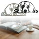 thumbnail image 4 of Troquel De Corte Perro Ahuecado Acero Al Carbono Adorable Delicado Relieve Plantilla Plantilla De Corte Para Diy Tarjeta De Regalo Álbum De Recortes Álbum Arte Artesanía Decoración, 4 of 7