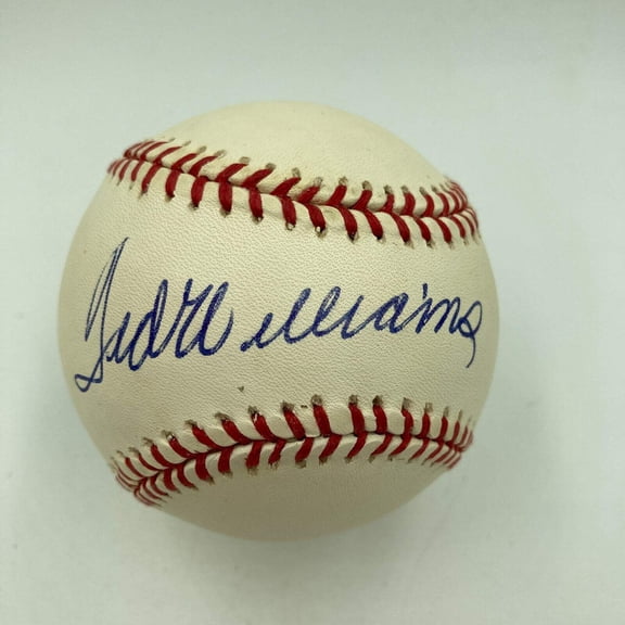 Stunning Ted Williams Single Signed American League Baseball JSA Graded MINT 9