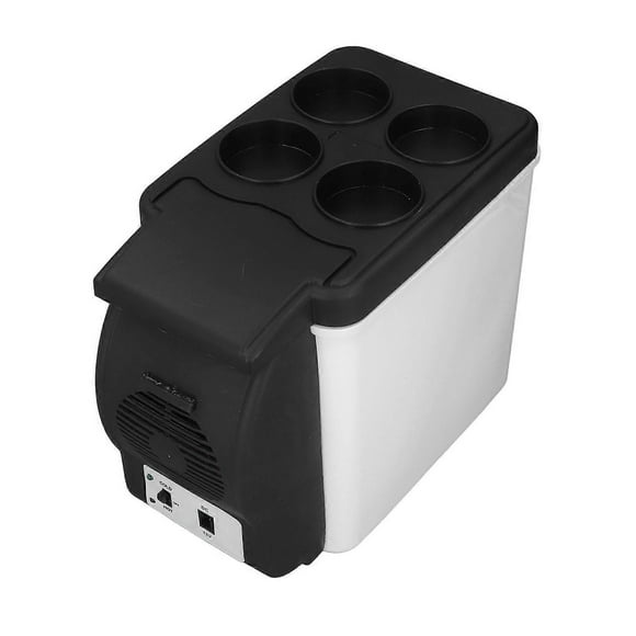 6L 12 Volt Refrigerator Food Grade Low Noise Multifunctional Portable Car Fridge Freezer for Cars