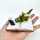 thumbnail image 5 of Colección de Estatua de libro de lectura de resina Zulema Figurilla de dragón 8 cm x 6,5 cm x 3 cm, 5 of 7