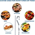thumbnail image 6 of Marshmallow Roasting Sticks, BBQ Telescoping Smores Skewers,Campfire Roasting Sticks & Hot Dog Forks for Kids (10 pcs, 32"), 6 of 7