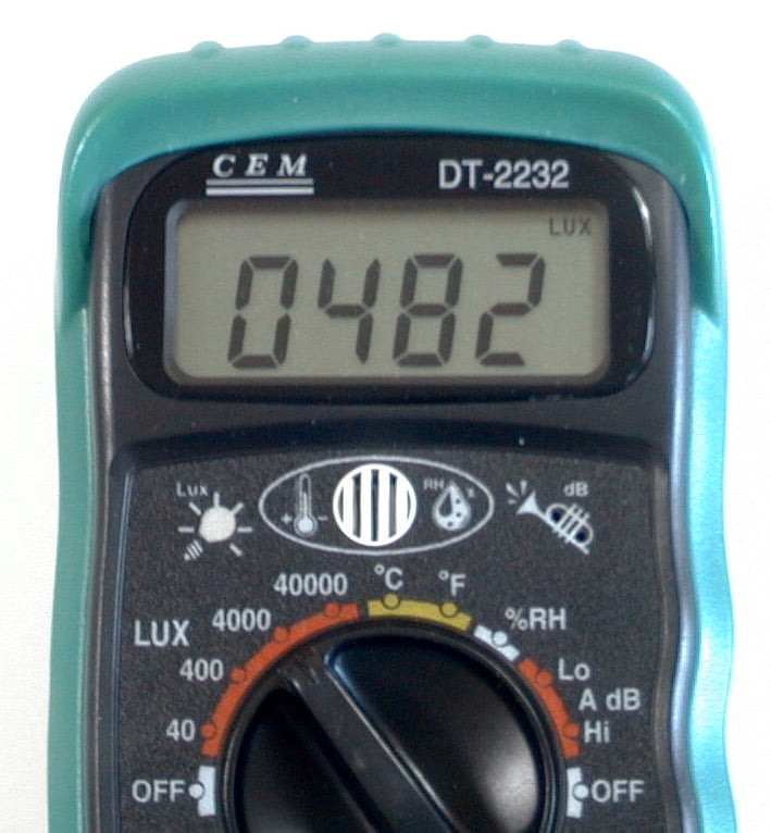 CEM DT-2232 Digital Thermometer Light Humidity Sound Meter 4-in-1 RS-232 Interface
