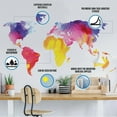 thumbnail image 3 of Adorable Giraffe Wall Decal Sticker for Kids - Cute Animal Themed Wall Decor, 3 of 10