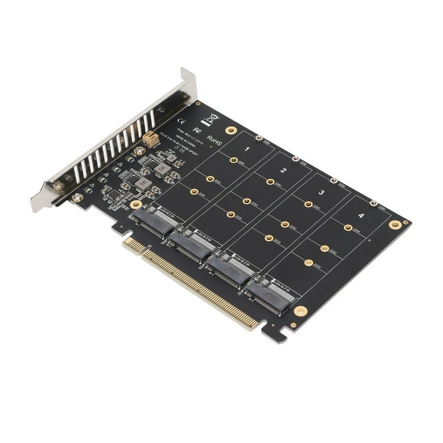 Tarjeta adaptadora lector de tarjetas de memoria NVME M2 de alto rendimiento a PCIE X16 32 Gbps para computadora para placa base ANGGREK Otros