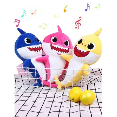 - Maraso Baby Shark Plush Singing Plush Toys Music Doll English Song Christmas Gift