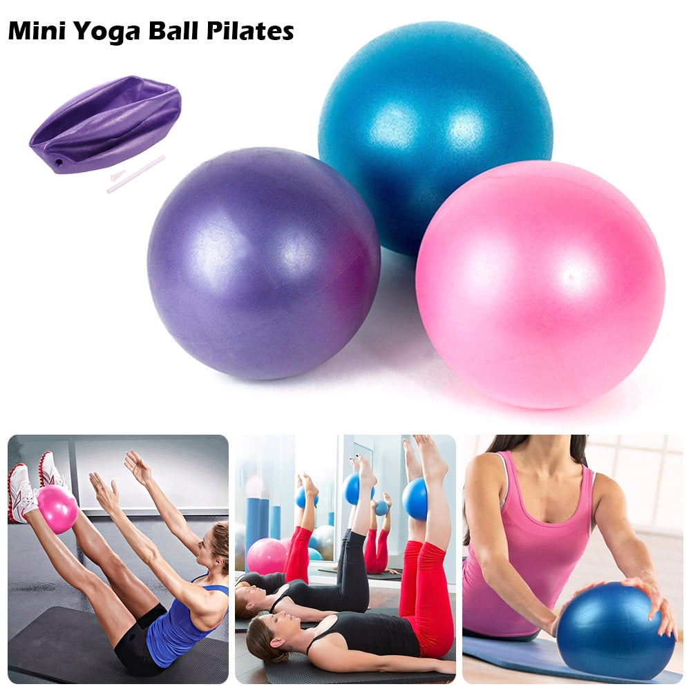 25cm Mini Yoga Ball Pilates Fitness Exercise Birthing Stability Ball Women NEW 