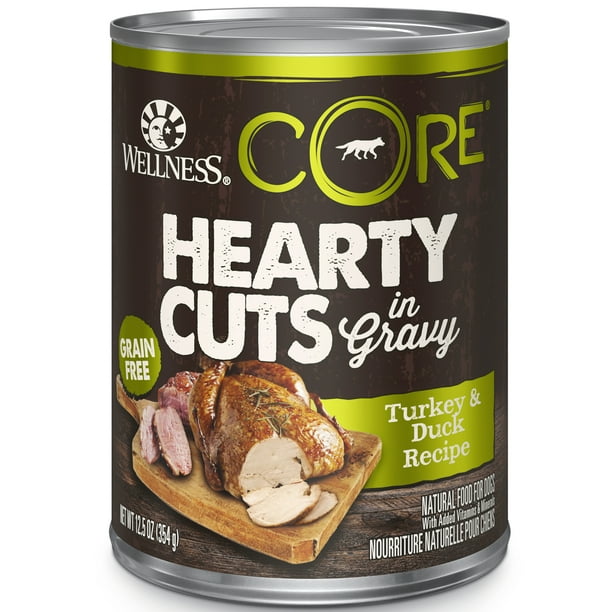 Wellness CORE Hearty Cuts Natural Wet Grain Free Canned Dog Food
