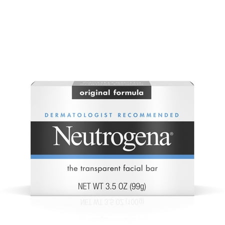 Neutrogena Facial Cleansing Bar, Original, 3.5 Oz - Walmart.com