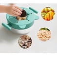 thumbnail image 2 of 1 unidad - Recipiente de silicona for snacks con tapa antiderrames, vaso desmontable de acero inoxidable for snacks de bebé, 2 of 2