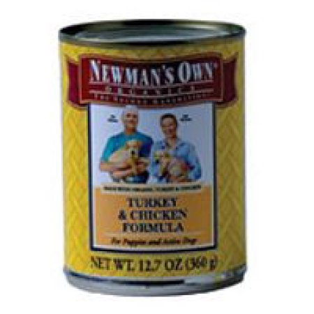 paul newman dog food canned