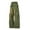 Army Green, variant on hoksml Mens Cargo Pants Relaxed Fit Solid Color Elastic Waist Tie Drawstring Multi Pockets Work Pants Outdoor Hiking Travel Trousers Wide Leg Pants