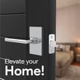 thumbnail image 2 of Mega Handles | Glamor Privacy Door Lever | Polished Chrome, 2 of 4
