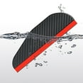 thumbnail image 3 of Mirror Rain Guard Side Mirror Rain Eyebrow Rearview Mirror Rain Eyebrow Mirror Rain Cover Rearview Mirror Rain Visor Eyebrow Carbon Fiber Style Waterproof Sunproof Universal For, 3 of 7